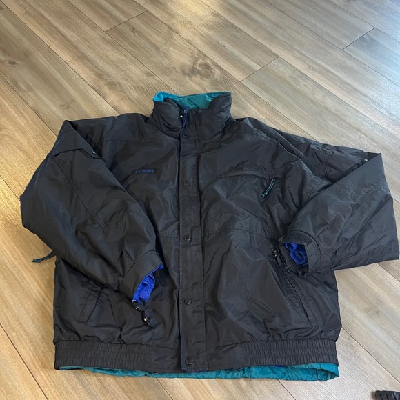 Columbia Sportswear Company Black Full Zip Up Jacket Coat Mens XL - Picture 1 of 9